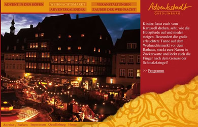 Adventsstadt - Weihnachtsmarkt Quedlinburg